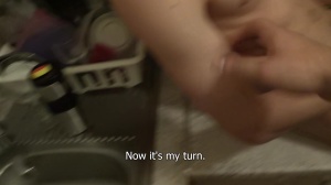 eighteen years daddy student with lean and young body