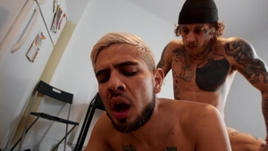 Bromo - Alex Montenegro amongst Bo Sinn interracial bang