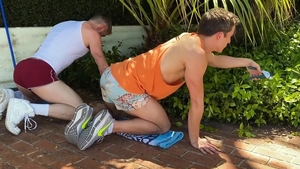 FamilyDick.com - Johnny Ford among Isaac Parker plowed hard