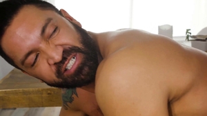 FetishMen - Blond hair Ryan Powers nailed by big cock stud