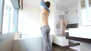 Racy Rinses in the Restroom